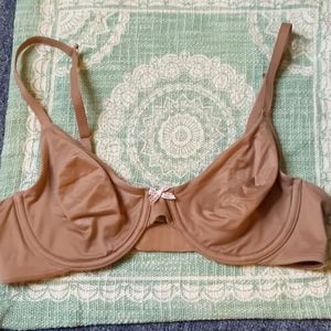 Betsey Johnson soft brown bra 34B